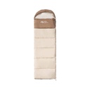 Mobi Garden Lightweight Envelope Camping Sleeping Bag for Adults - Beige - 1
