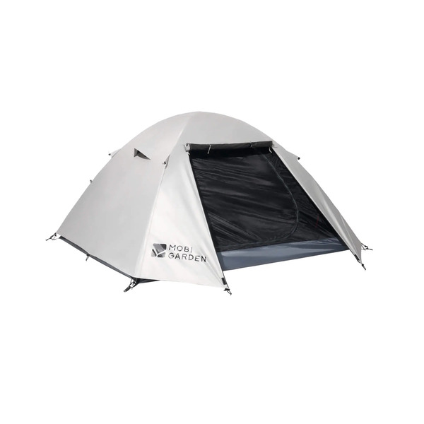 Mobi Garden Vinyl UV-Blocking Tent - Double Layer Medium - White