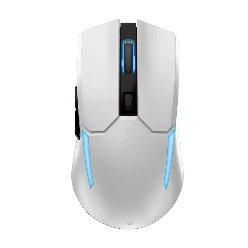 XX Fantech VENOM II Wireless Gaming Mouse - 2.4GHz, Adjustable 800-2400 DPI - White