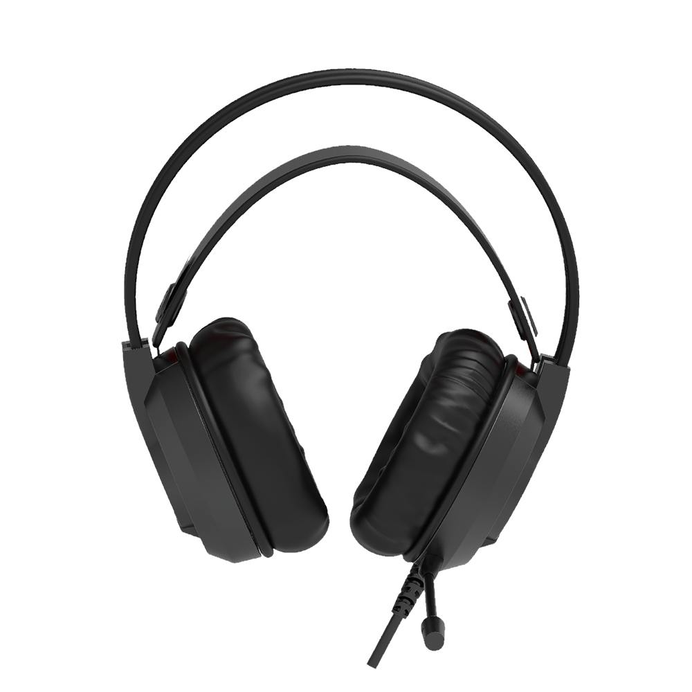 XX Fantech Wired Gaming Headset, 50mm Drivers, RGB Lighting, OD Mic, USB/3.5mm