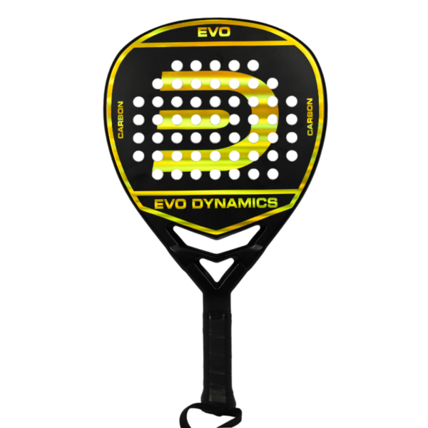 Evo Dynamics Padel Racket - Carbon Fiber Surface with EVA Memory Flex Foam