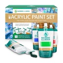 Norberg & Linden Premium Acrylic Paint Set 15 Large Tubes 120ml Each