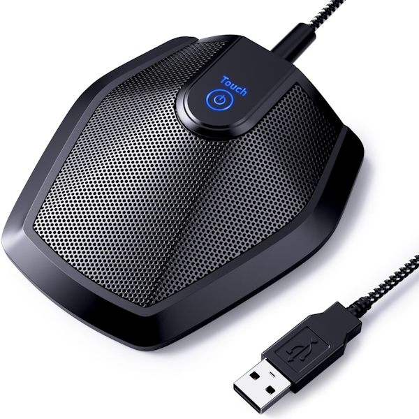 TONOR G11 Conference USB Microphone, Omnidirectional Condenser PC Mic Mac OS