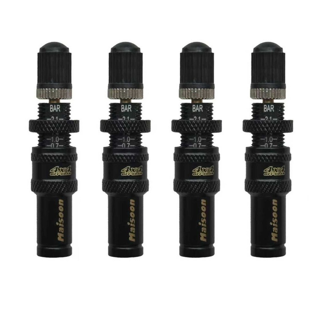 Maisoon 4x4 Hand Tire Pressure Reduction Valve - Air Release Deflator Gauge