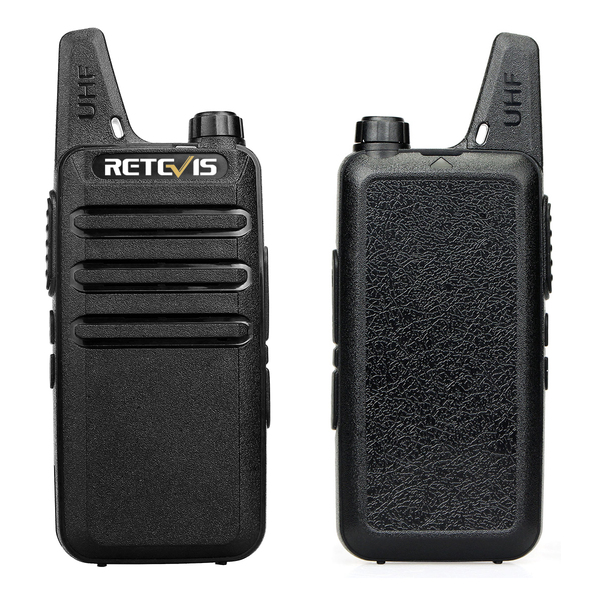Retevis RT22 Ultra-Thin License-Free FRS Walkie Talkie Pair for Business