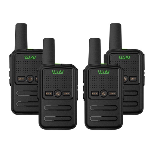 [4409] XX combo WLN WALKIE TALKIE 4 PACK TWO BOX(5590x2)