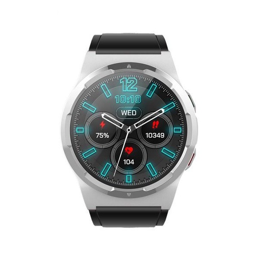[6690] Kaliho V8 Pro Smartwatch - Multi-Sport Functionality, Health Monitoring - Black