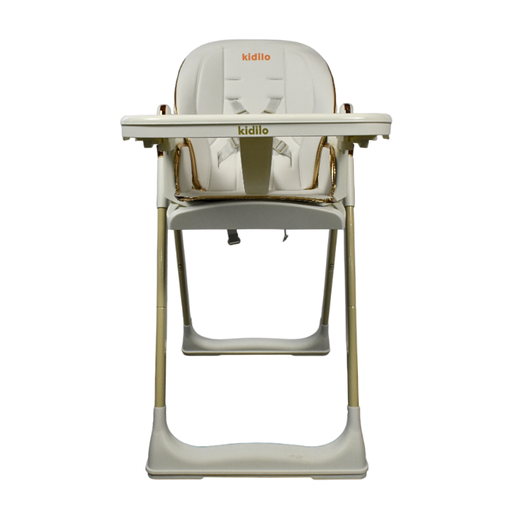 [6840] XX Kidilo Baby Dinner Chair 8155 White