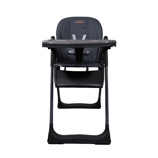 [6843] XX Kidilo Baby Dinner Chair 8155 Black