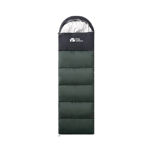 [7076] Mobi Garden Lightweight Envelope Camping Sleeping Bag for Adults - Green - 1.8
