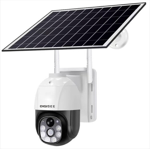 [7171] Digisee Solar PTZ Security Camera - 3MP HD, Dual Light, Full-Color NV