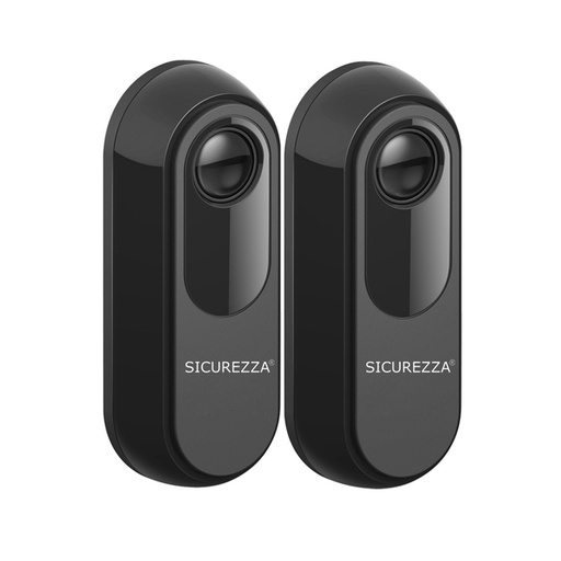 [7266] Sicurezza Automatic Wireless Photocell Beam Sensors for Gate & Garage doors