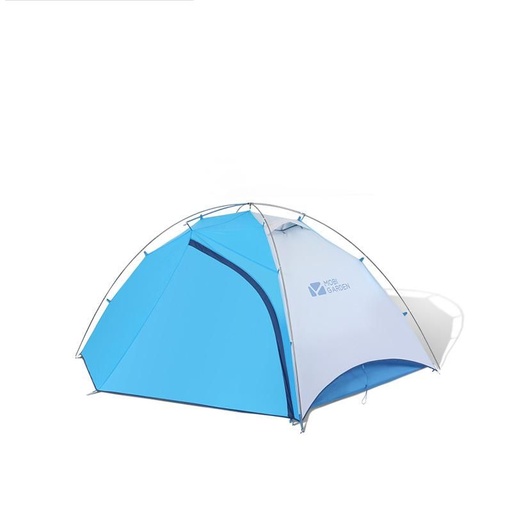 [7347] Mobi Garden Backpacking Tent - Lightweight Dome Shelter with Carry Bag - Blue