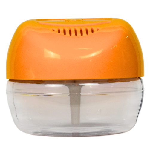 [7382] Air Pleasure Silent Air Purifier & Aroma Humidifier with LED Lights - Orange