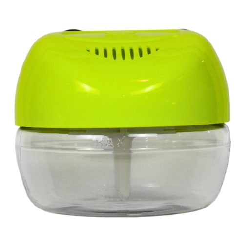 [7384] Air Pleasure Silent Air Purifier & Aroma Humidifier with LED Lights - Yellow