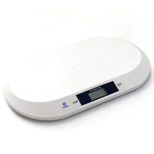 [7393] LANNX Digital Baby Scale with Measuring Tape Tare and Lock Function, 40kg Cap