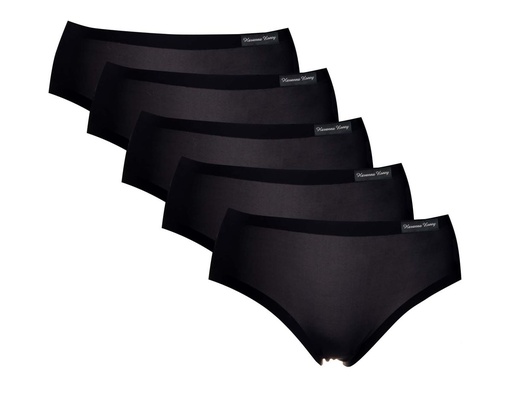[7442] Havana Honey Ladies Underwear 5-Pack Seamless Soft Stretch Briefs  - Small